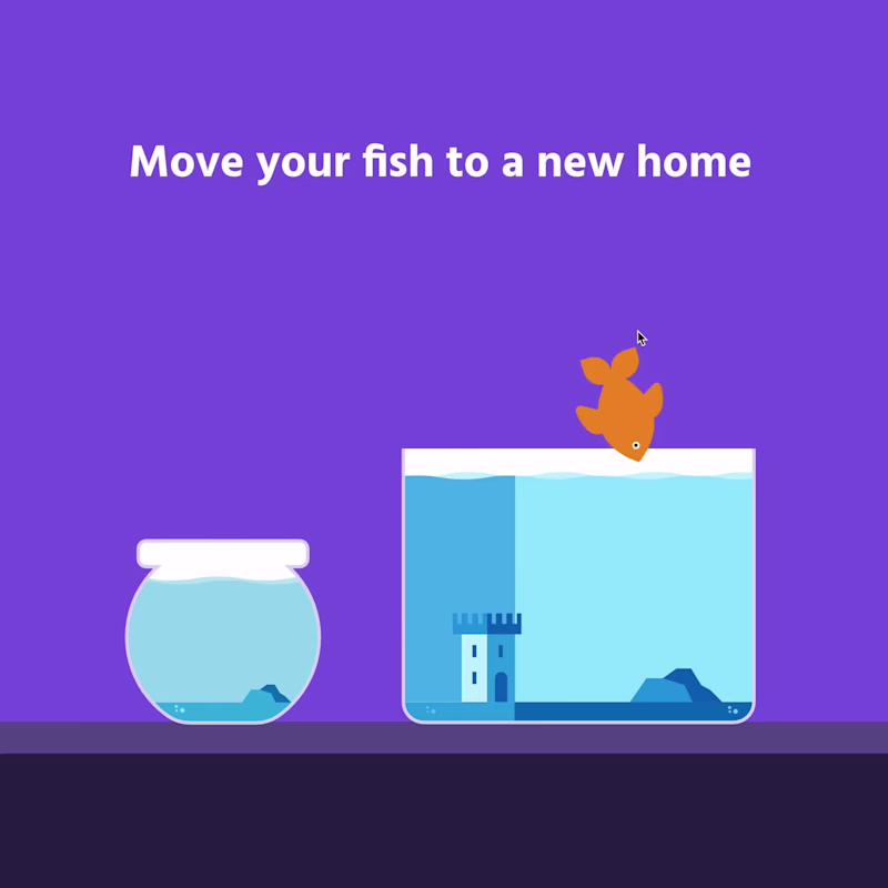 Cover image for New tank, who dis? 👉🏻🐟

Give