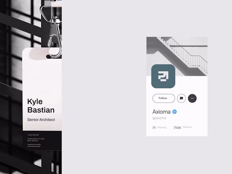 Cover image for Brand Identity Development for Axioma