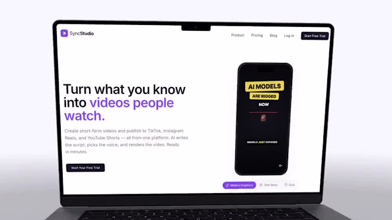Cover image for SyncStudio.ai