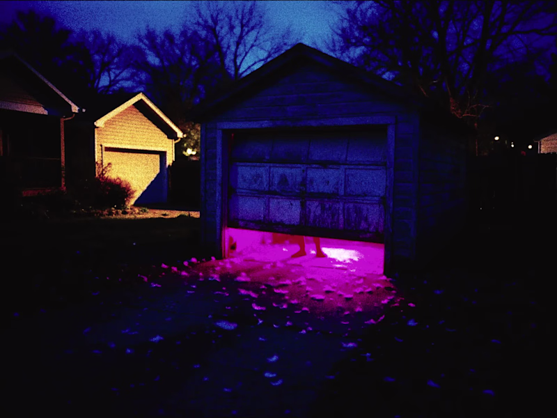 Cover image for Angels in the neighborhood visuals by Cosmic Drift