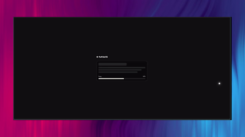 Cover image for Portfolio Design crafted over several months, exploring the ...