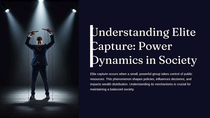 Cover image for Presentation Video On Elite Capture