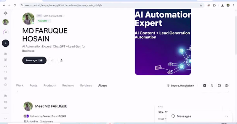 Cover image for AI Automation to Get 50