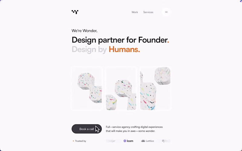 Cover image for Wonder UI (Portfolio & Agencies) Figma Web Design