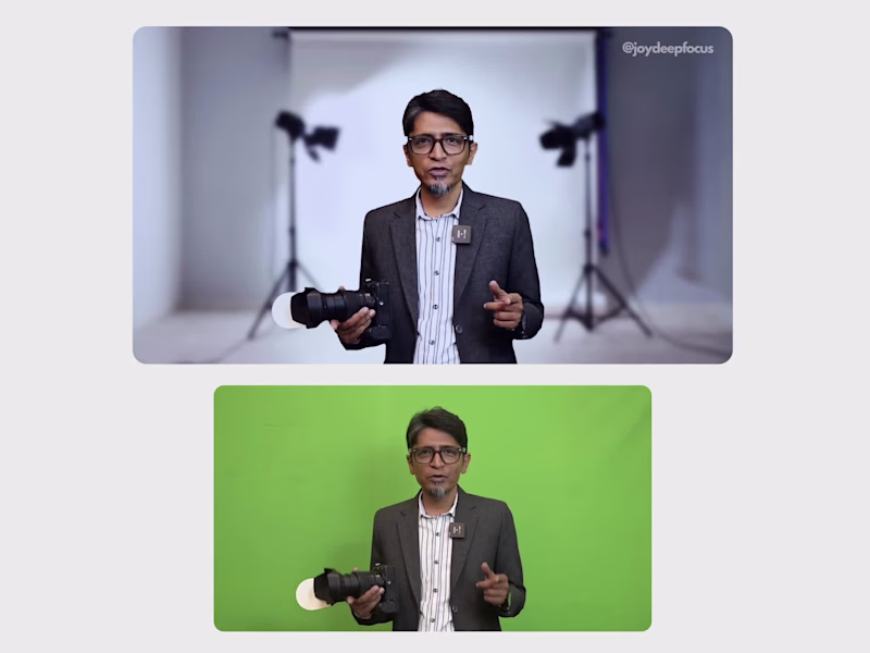 Cover image for Ad-focused green screen edit combining clean compositing, st...