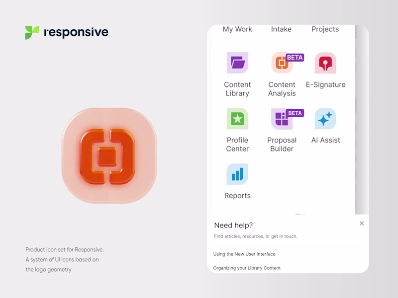 Cover image for Responsive — Product Icon System
We