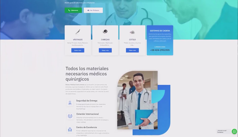 Cover image for E-commerce Bones Medical