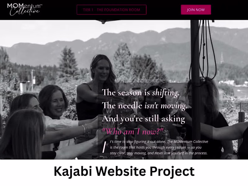 Cover image for The client needed beautiful Kajabi