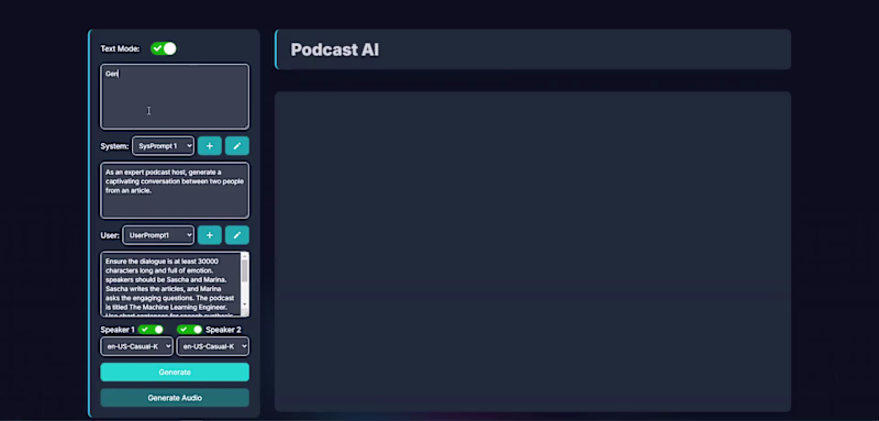 Cover image for Podcast AI