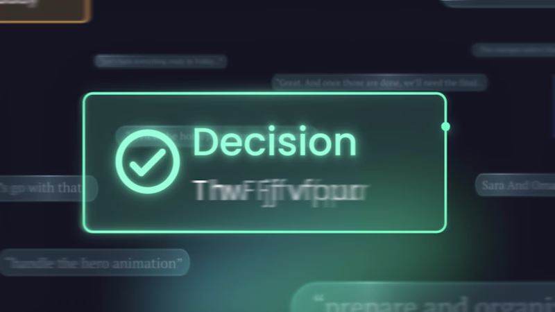 Cover image for Meeting Actions — AI Feature Animation