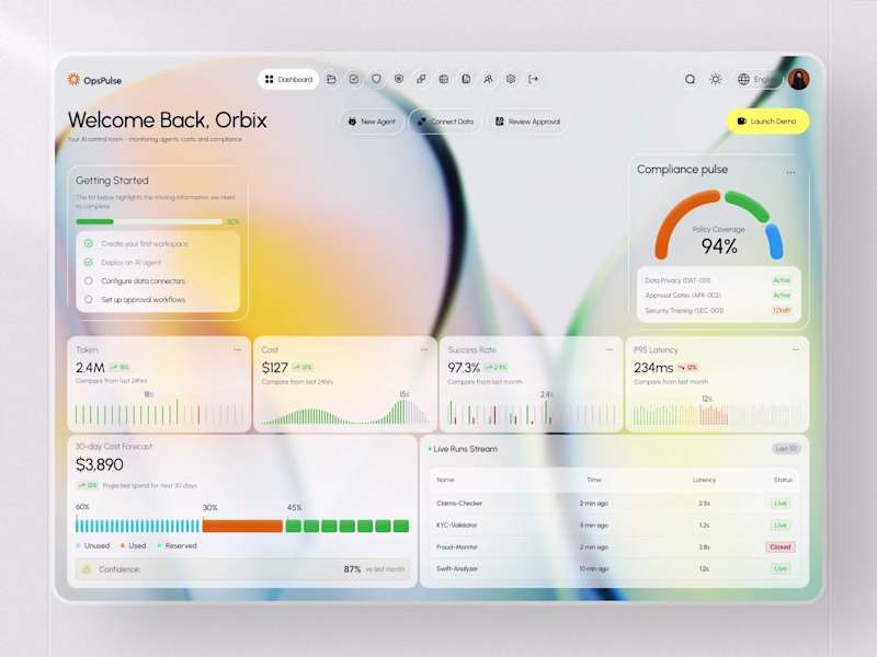 Cover image for OpsPulse | AI Agent Monitoring