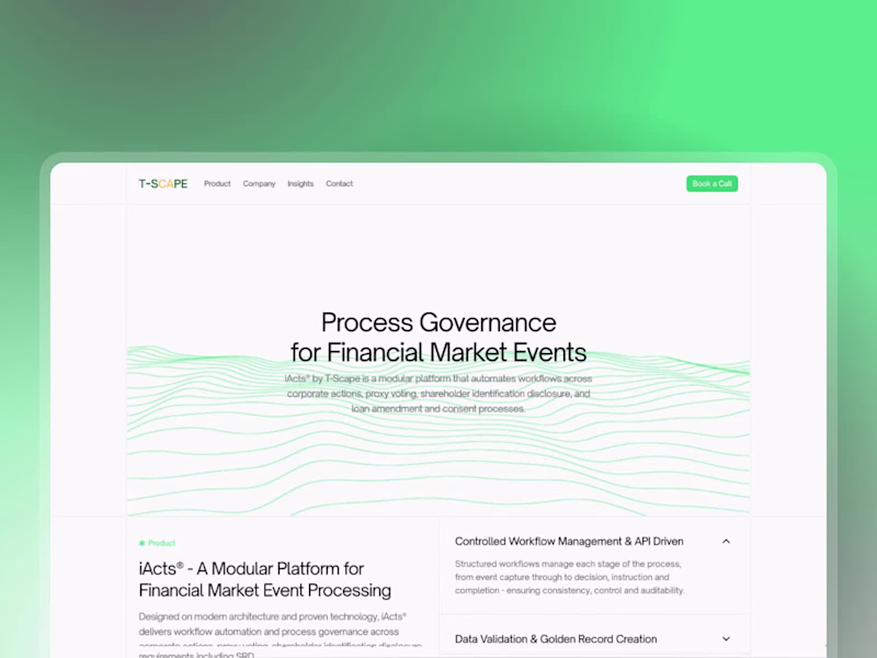 Cover image for T-Scape: Website Design & Development