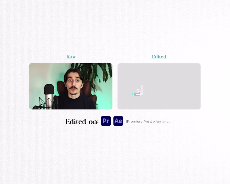 Cover image for VSL edit from raw footage to a polished, conversion-focused ...