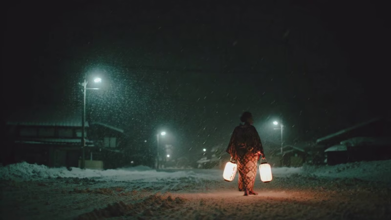Cover image for Snowy nights