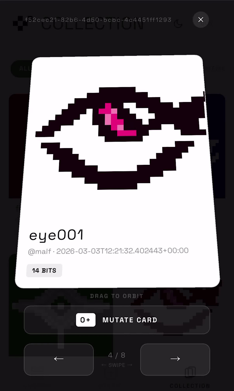 Cover image for Explore and Evolve Your Creations with BITMOS Living Cards