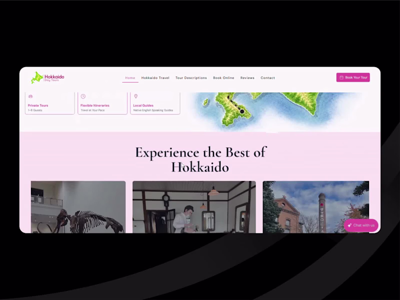 Cover image for Hokkaido Tour Guides Website Development
