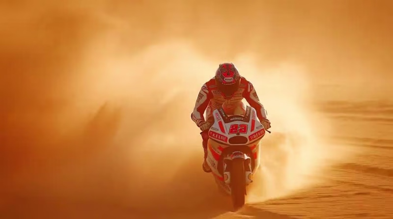 Cover image for Dubai Desert Racing Bike Cinematic