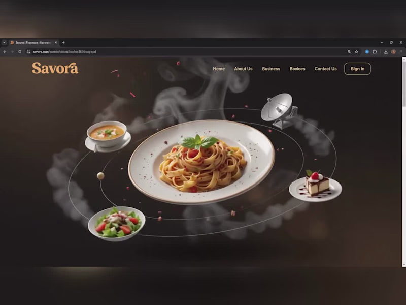 Cover image for Savora — Food Delivery Landing