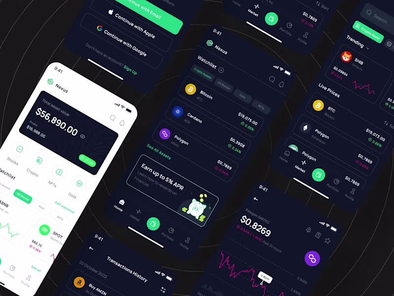 Cover image for Nexus: All-In-One Investment Platform Development