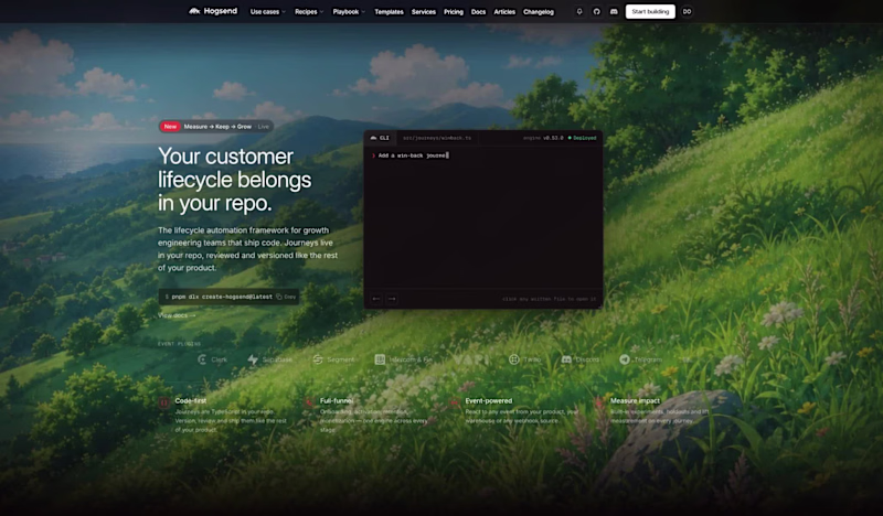 Cover image for Here's Hogsend.com (https://Hogsend.com) - Lifecycle
