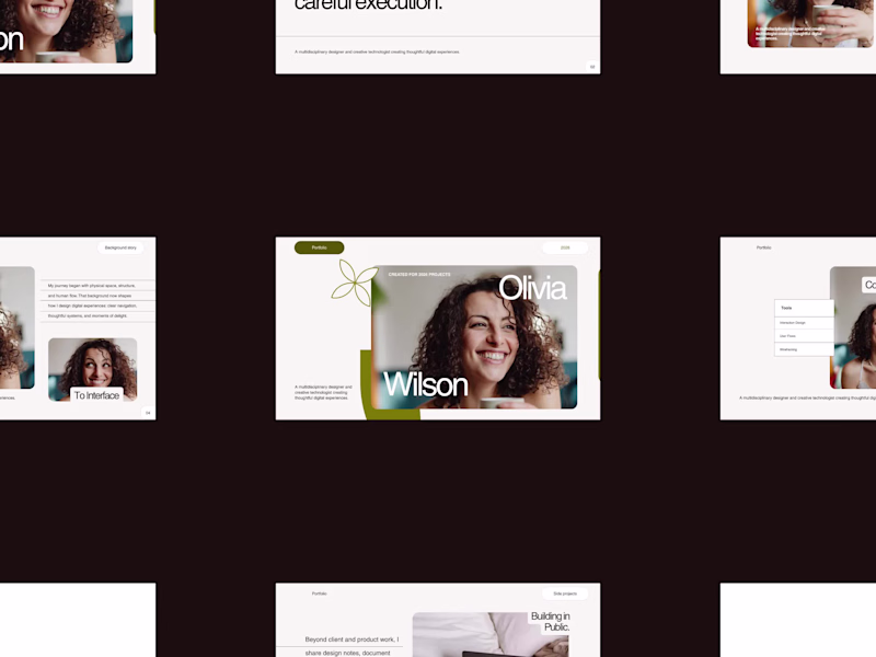 Cover image for Creative Portfolio Presentation Template