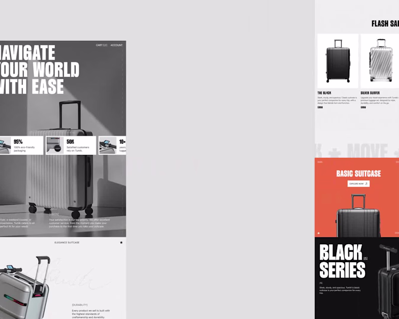 Cover image for Tumik eCommerce Landing Page Design