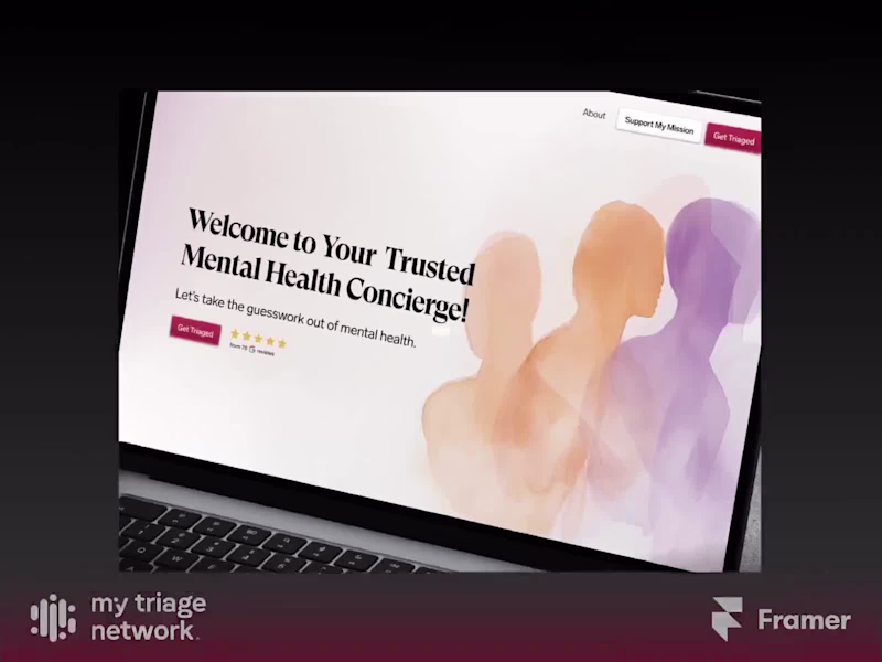 Cover image for Triage Network | Framer Website Development
