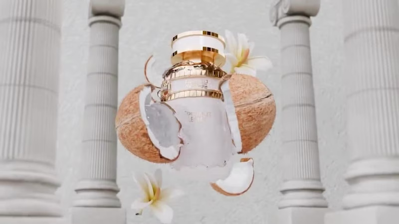Cover image for 3D EXPLOSIVE COCONUT PERFUME ANIMATION VIDEO