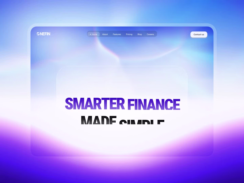 Cover image for OneFin: A Fintech SaaS Framer Template