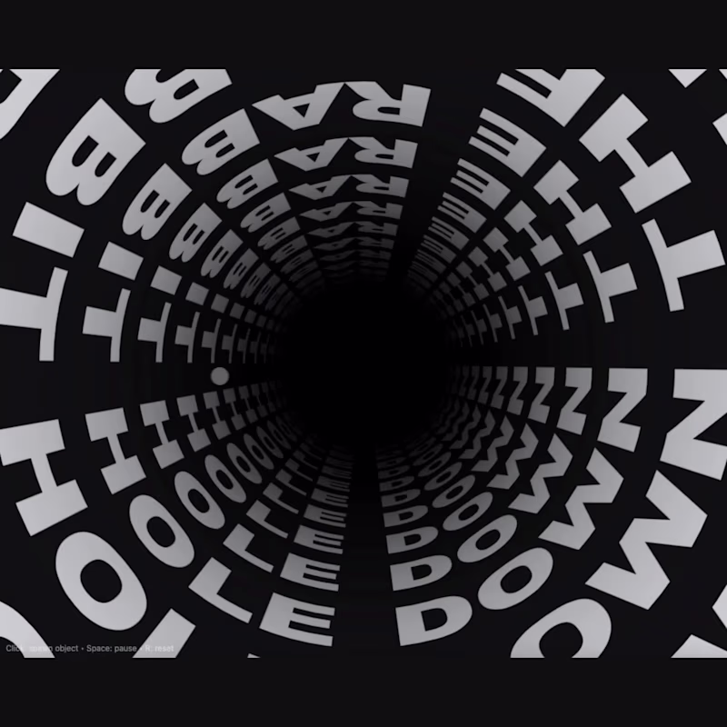 Cover image for Down the rabbit hole 🕳️