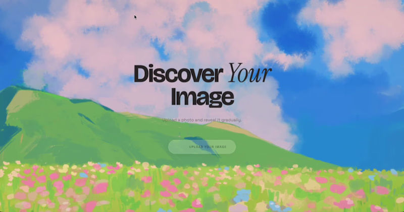Cover image for Upload any photo, then click