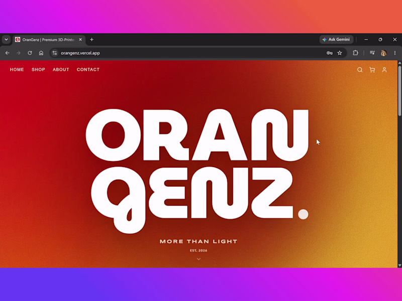 Cover image for OranGenz is a premium, bespoke