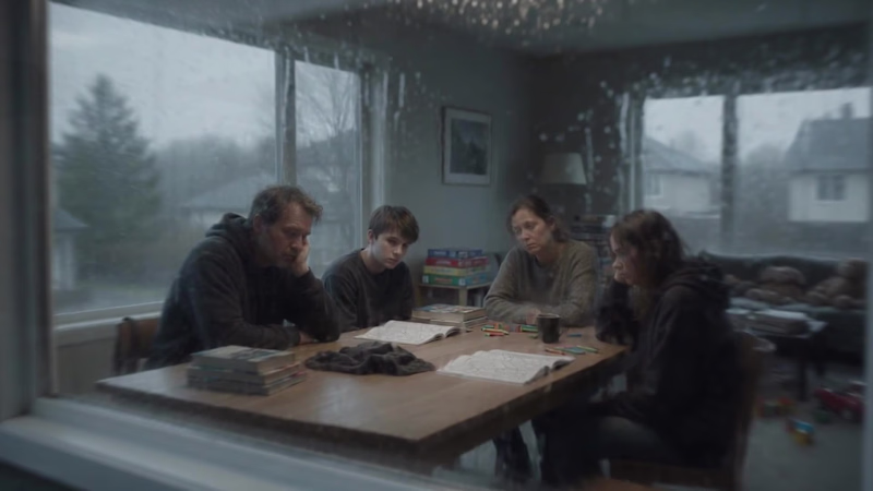 Cover image for A fictional family board game