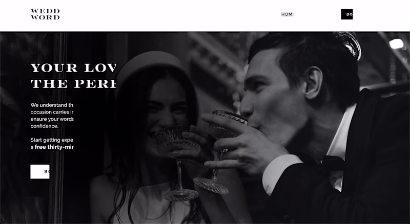 Cover image for Brand & Website Design for Wedding Consultant