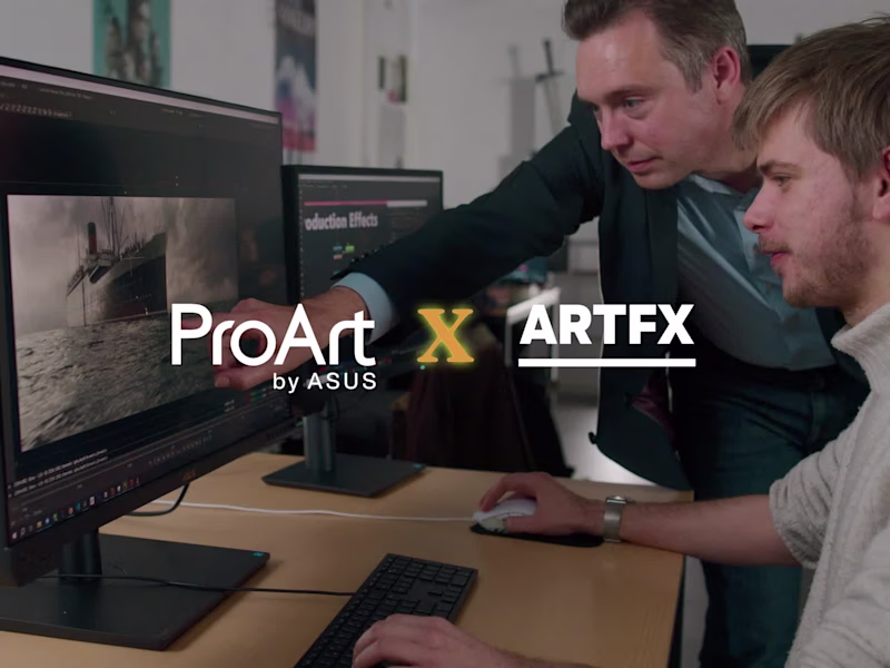 Cover image for ASUS ProArt Case Study for ArtFX Lille