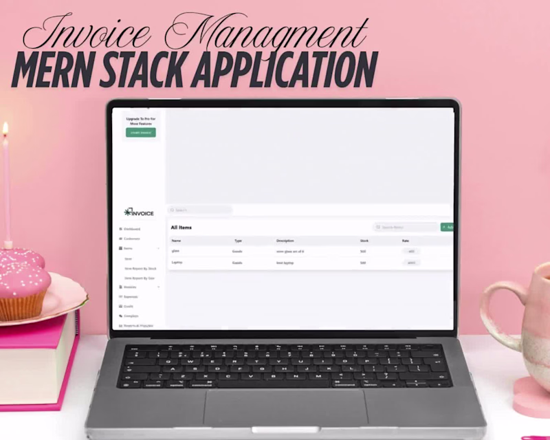 Cover image for Custom CRM System for Invoice Management