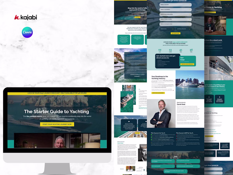 Cover image for Digital Transformation for David Seal's Yacht Broker Course