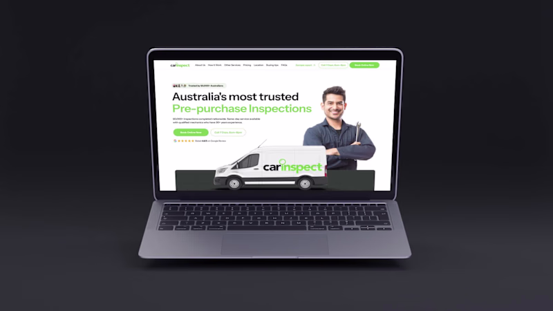 Cover image for Carinspect Website Redesign and Development