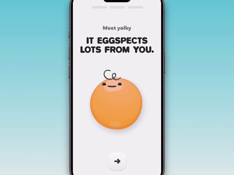 Cover image for Yolky Habit Tracking App Design