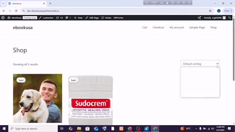 Cover image for E-commerce website -cartflow set up