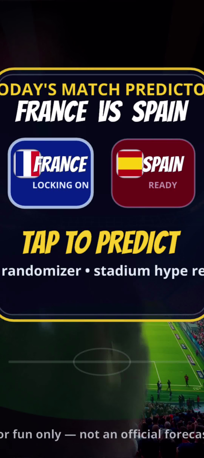 Cover image for Match Predictor Lens