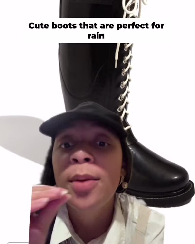 Cover image for Rain-Ready Footwear UGC Ad