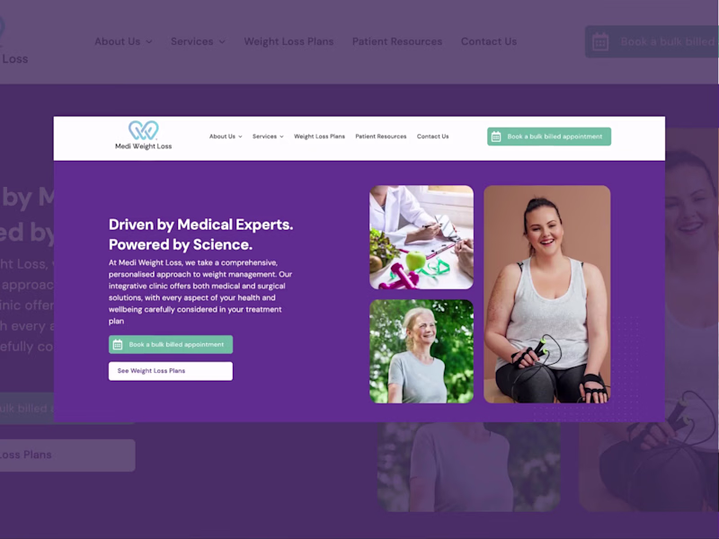 Cover image for Project: Medi Weight Loss
Role: Senior