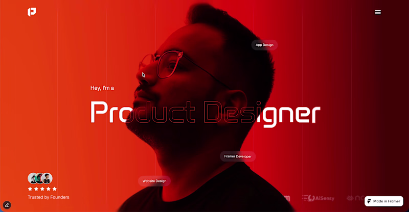 Cover image for Built my portfolio using Framer