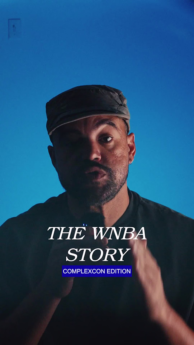 Cover image for The WNBA brought me on