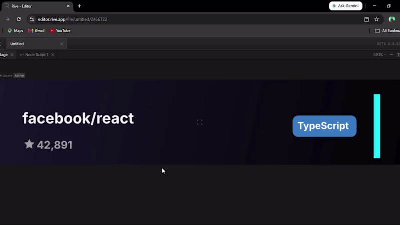 Cover image for Live GitHub Pulse — Broadcast Ticker for the Rive Broadcast ...