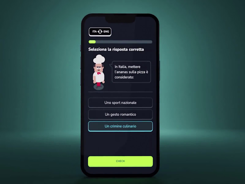 Cover image for Interactive quiz designed and animated in Rive