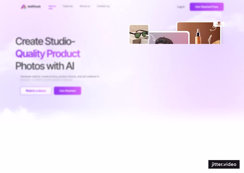 Cover image for Adivisual AI Landing Page