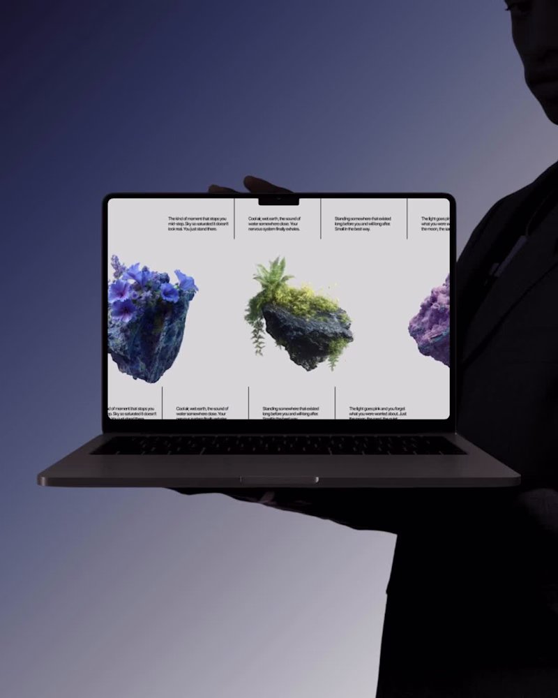 Cover image for built a product website mockup