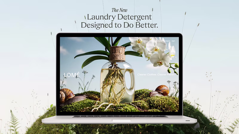 Cover image for Just wrapped a visual exploration for a new biodegradable la...